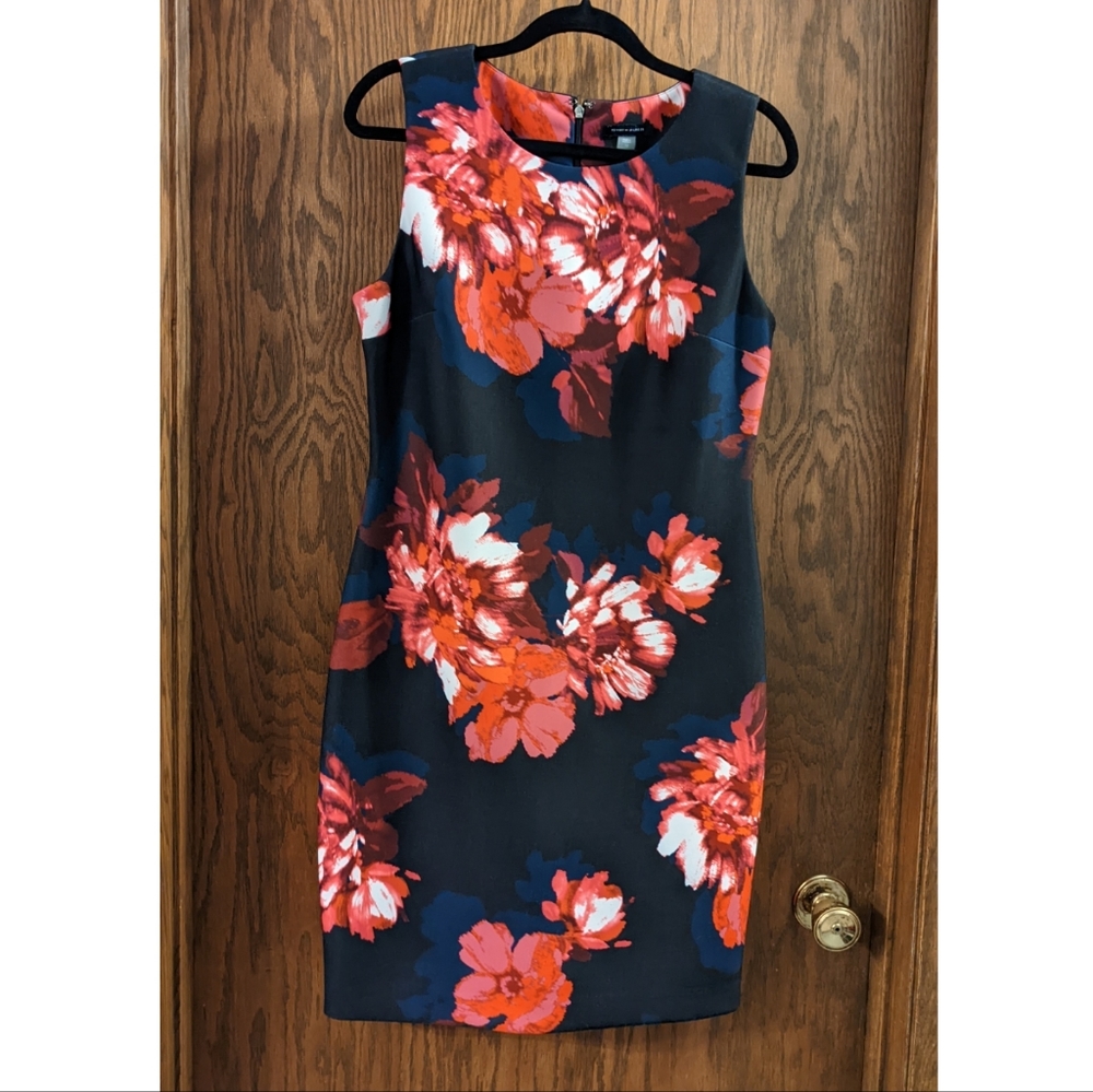 Tommy Hilfiger Floral Print Sheath Dress